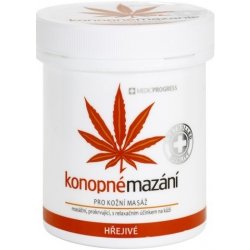 MedicProgress Konopné mazání hřejivé 250 ml