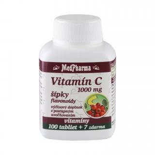 MedPharma Vitamin C 1000 mg šipky 107 tablet