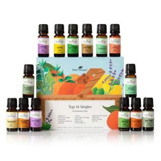 Plant Therapy Set Top 14 jednotlivých esenciálních olejů 140 ml