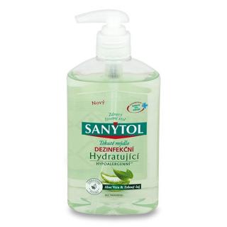 SANYTOL Aloe Vera & Zelený čaj dezinfekční tekuté mýdlo 250ml