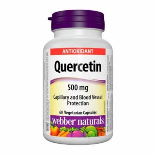 Webber Naturals Quercetin (Kvercetín) 60 cps 500 mg