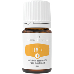 Young Living Lemon+ (Citrón) jedlý esenciální olej 5ml