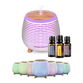 Zdravko Relax difuzér Breeze bílý 120ml + DoTERRA Trio esenciálních olejů 3x5ml