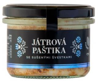 Játrová paštika se sušenými švestkami 170 g