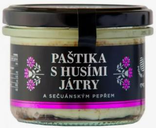 Paštika s husími játry a sečuánským pepřem 170 g