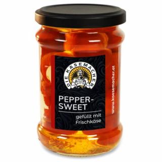 Peppersweet - Cherry papričky plněné čerstvým sýrem 250 g