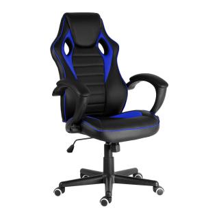 Herní židle NEOSEAT NS-015 TEX černo-modrá