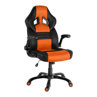 Herní židle NEOSEAT NS-016 černo-oranžová