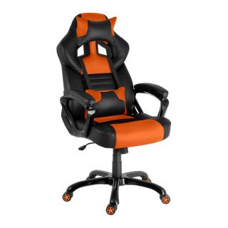 Herní židle NEOSEAT NS-017 černo-oranžová