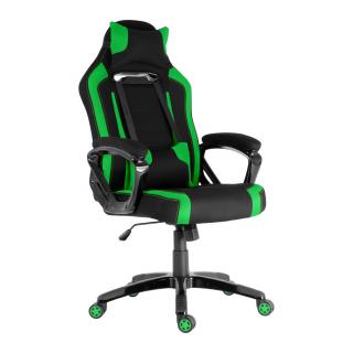 Herní židle NEOSEAT NS-020 TEX černo-zelená