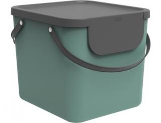 systém na třídění odpadu - ALBULA box 40L - zelená