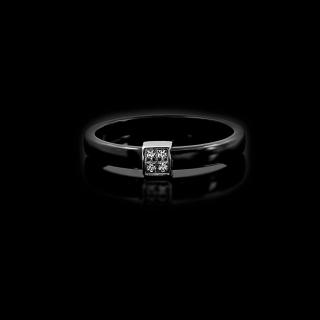 Dámský jemný keramický prsten - Chirurgická ocel se zirkony  + Doprava zdarma + Dárkové balení zdarma Velikost prstenu: 20 (10)