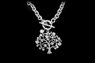 Mohutnější náhrdelník se symbolem stromu života - Chirurgická ocel se zirkony  + Doprava zdarma + Dárkové balení zdarma