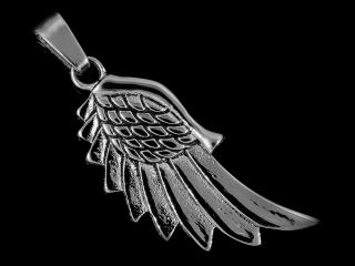 Přívěsek Andělské křídlo - Chirurgická ocel  + Řetízek zdarma + Doprava zdarma + Dárkové balení zdarma