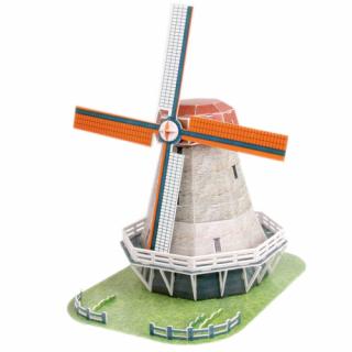 3D Puzzle Větrný mlýn 45 dílků (0036)