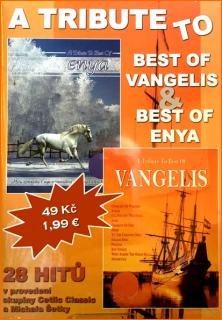 A Tribute To - Best of Vangelis & Best of Enya - 2CD papírový obal