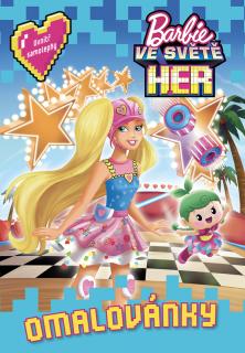 Barbie ve světě her Omalovánky (8712)