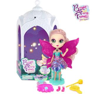 Bright Fairy Friends BFF Queen Regina svítící panenka v domečku