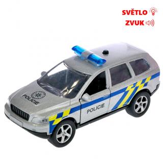 Česky mluvící policejní auto se světlem na zpětný chod 11 cm