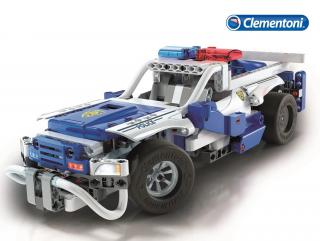 Clementoni Mechanická laboratoř - RC Policejní auto, 2 modely