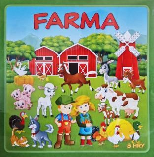 Deny Společenská hra Farma 3 hry