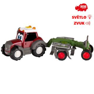 Dickie Traktor FENDT s obracečem sena