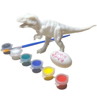 Dinosaurus na vymalování s barvami Tyrannosaurus Rex