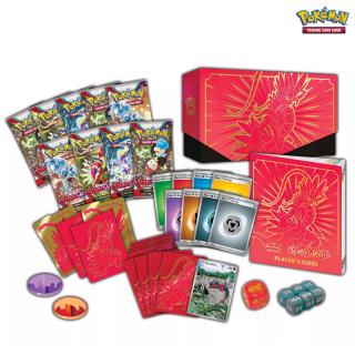 Karetní hra Pokémon TCG: Scarlet & Violet - Elite Trainer Box červený