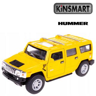 Kinsmart 2008 Hummer T2 SUV 1:40 žlutý
