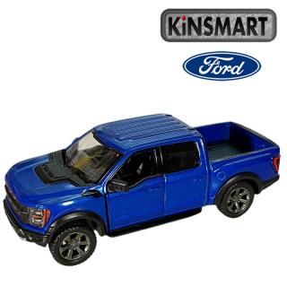Kinsmart Ford F-150 Raptor 1:46 modrý