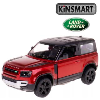 Kinsmart Land Rover Defender 1:36 červený