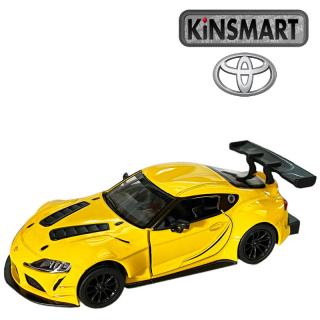 Kinsmart Toyota GR Supra 1:36 žlutá