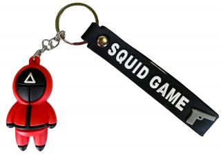 Klíčenka Squid Game (trojúhelník 2) Barva klíčenky: Černá