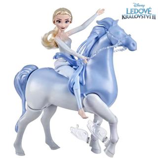 Ledové království 2 Elsa a chodící a plavající kůň Nokk