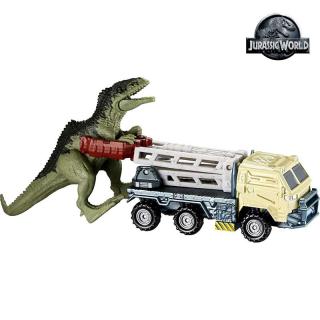 Matchbox Jurský Svět Transportér s dinosaurem Gigantosaurus