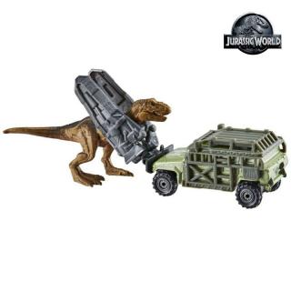Matchbox Jurský Svět Transportér s dinosaurem Tyranno-hauler