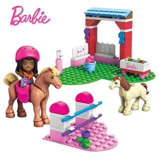 Mega Construx Barbie Oblíbená Místa - Skákání S Koníkem