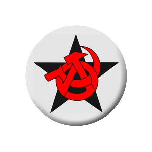 Placka Anarcho Communism 25mm (153)