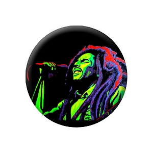 Placka Bob Marley 25mm (223)