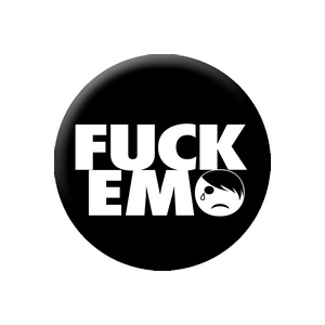 Placka Fuck Emo 25mm (178)