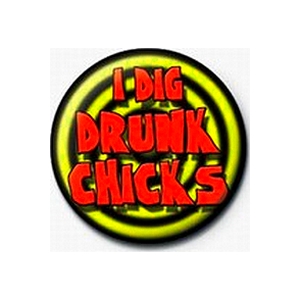 Placka I Dick Drunk Chick 25mm (201)