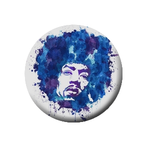 Placka Jimi Hendrix 25mm (149)