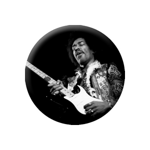 Placka Jimmy Hendrix 25mm (192)