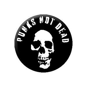 Placka Punk Not Dead 25mm (228)