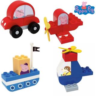 PlayBig BLOXX Peppa Pig Sada vozidel
