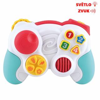 Playgo Gamepad interaktivní s efekty 14,5 cm