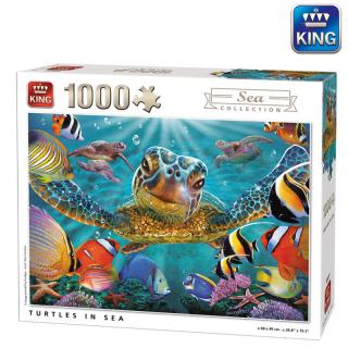 Puzzle Mořské želvy 1 000 dílků