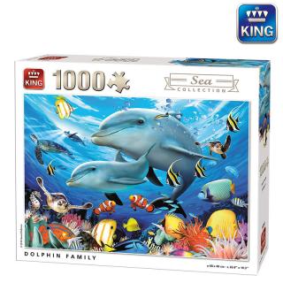 Puzzle Rodina delfínů 1 000 dílků