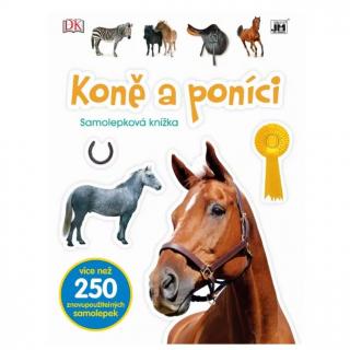 Samolepková knížka Koně a poníci