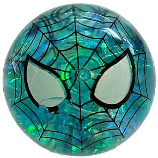 Super Duper svítící skákající míček oči 6 cm Barva: Modrý